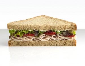 Low Sodium Turkey Sandwich