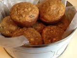 Kathy’s Applesauce Oatmeal Muffins