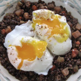 Doran’s Spiced Lentils and Poached Eggs