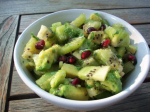 Pomegranate Kiwi Salsa